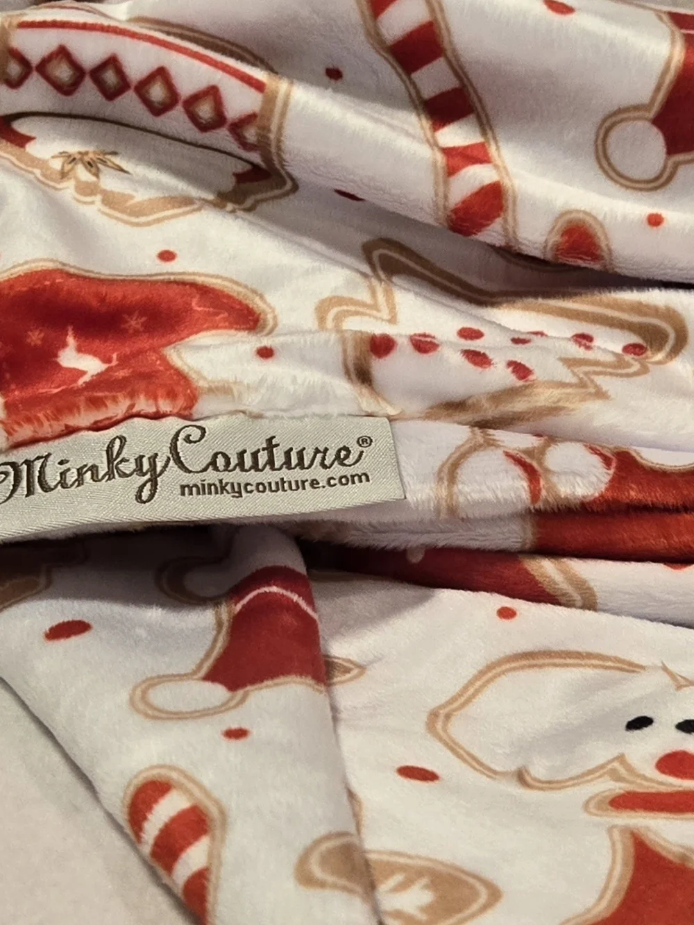 Minky Couture Holiday Themed Pillow Case, 20x30, Queen Size, Soft And Clean